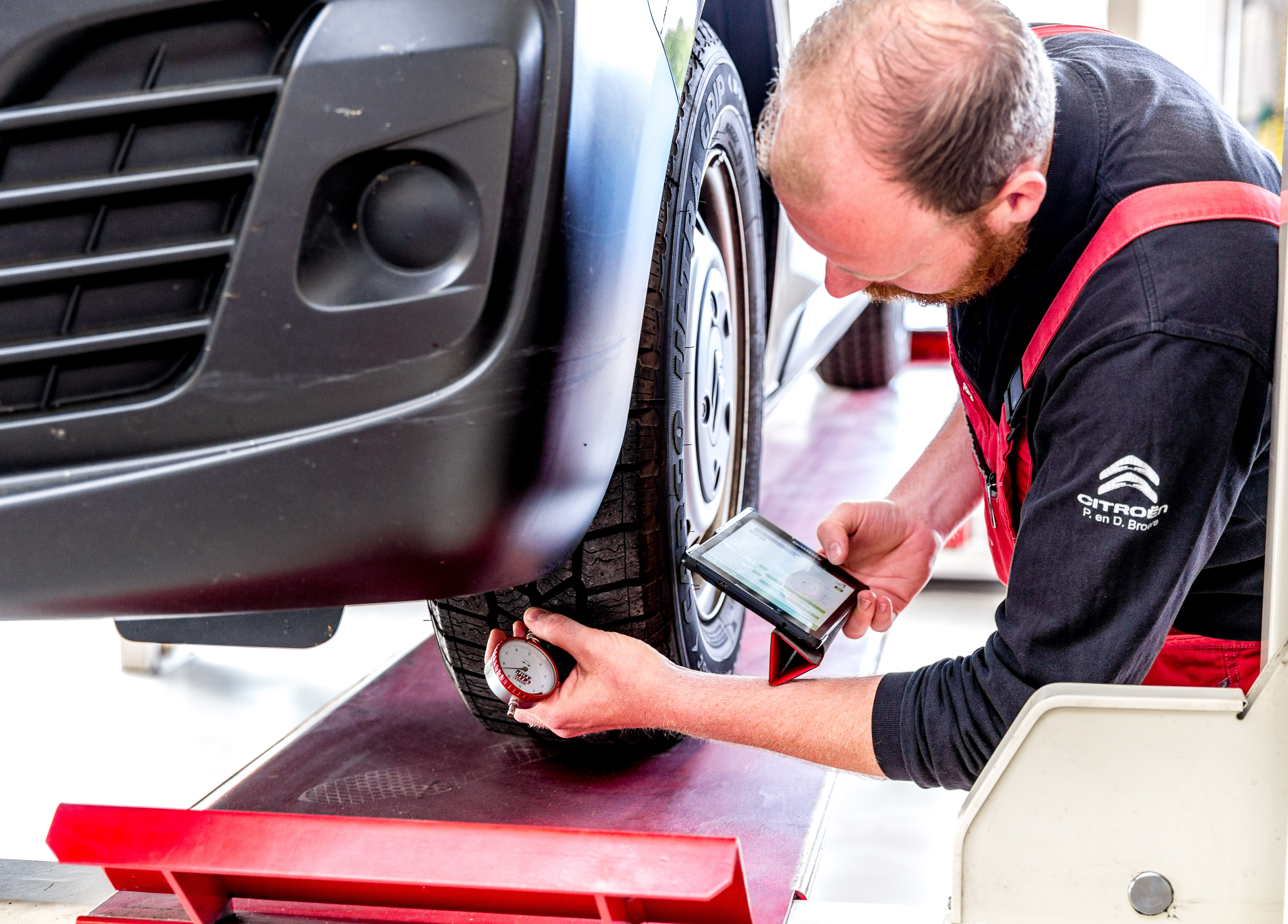 Profieldiepte controle