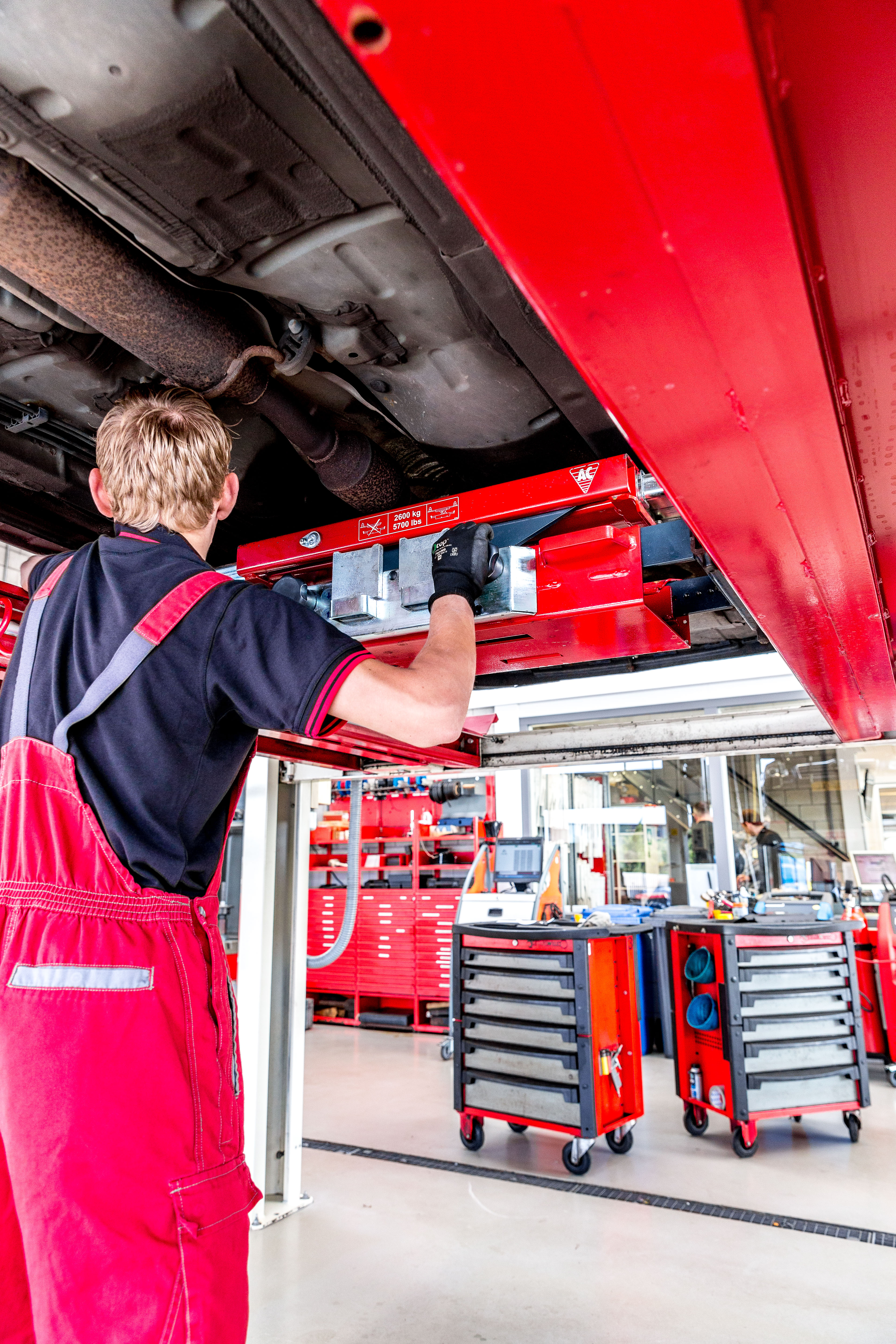 Inspectie door monteur