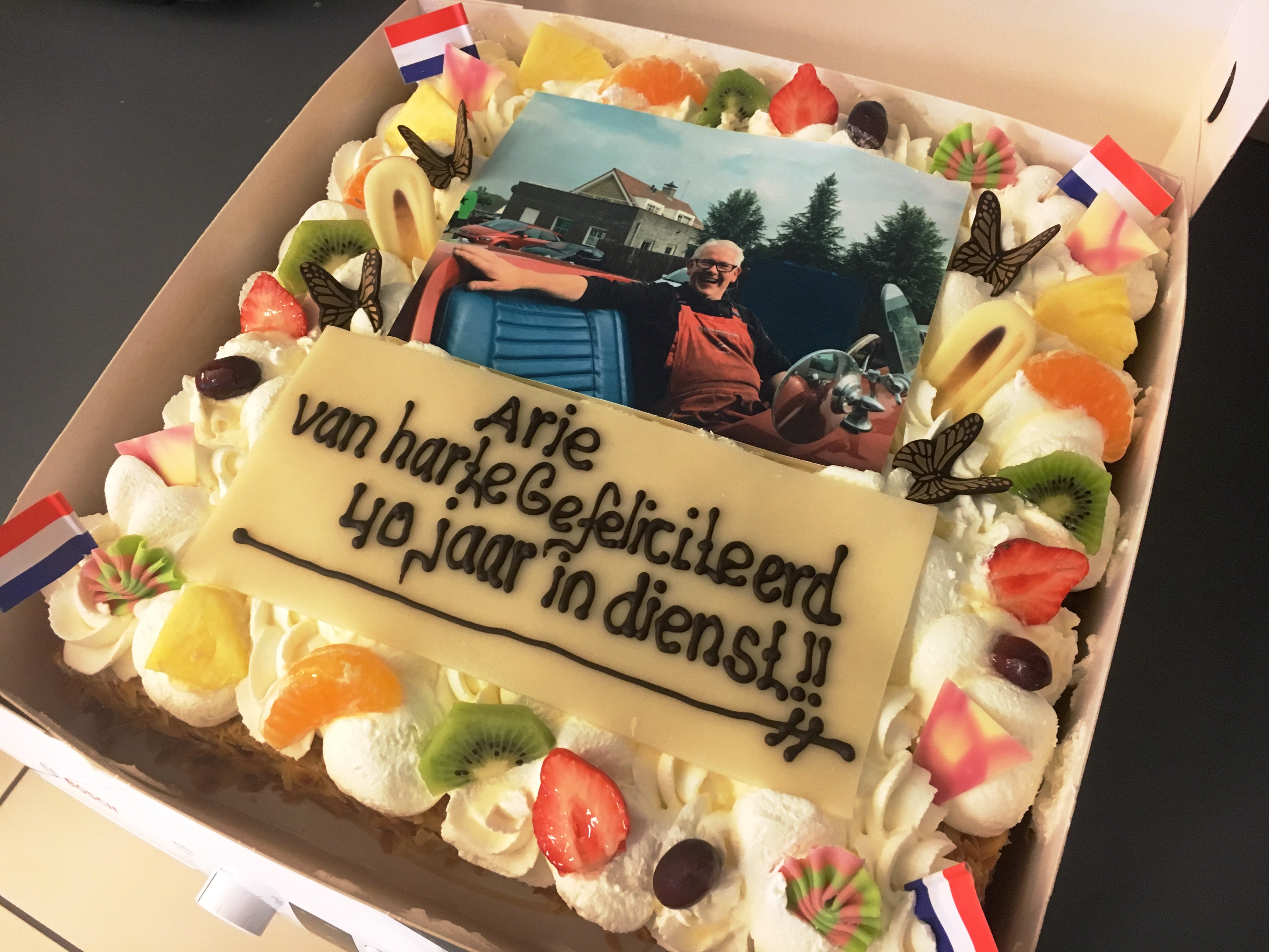 Arie Reemst 40 jaar bij Broere