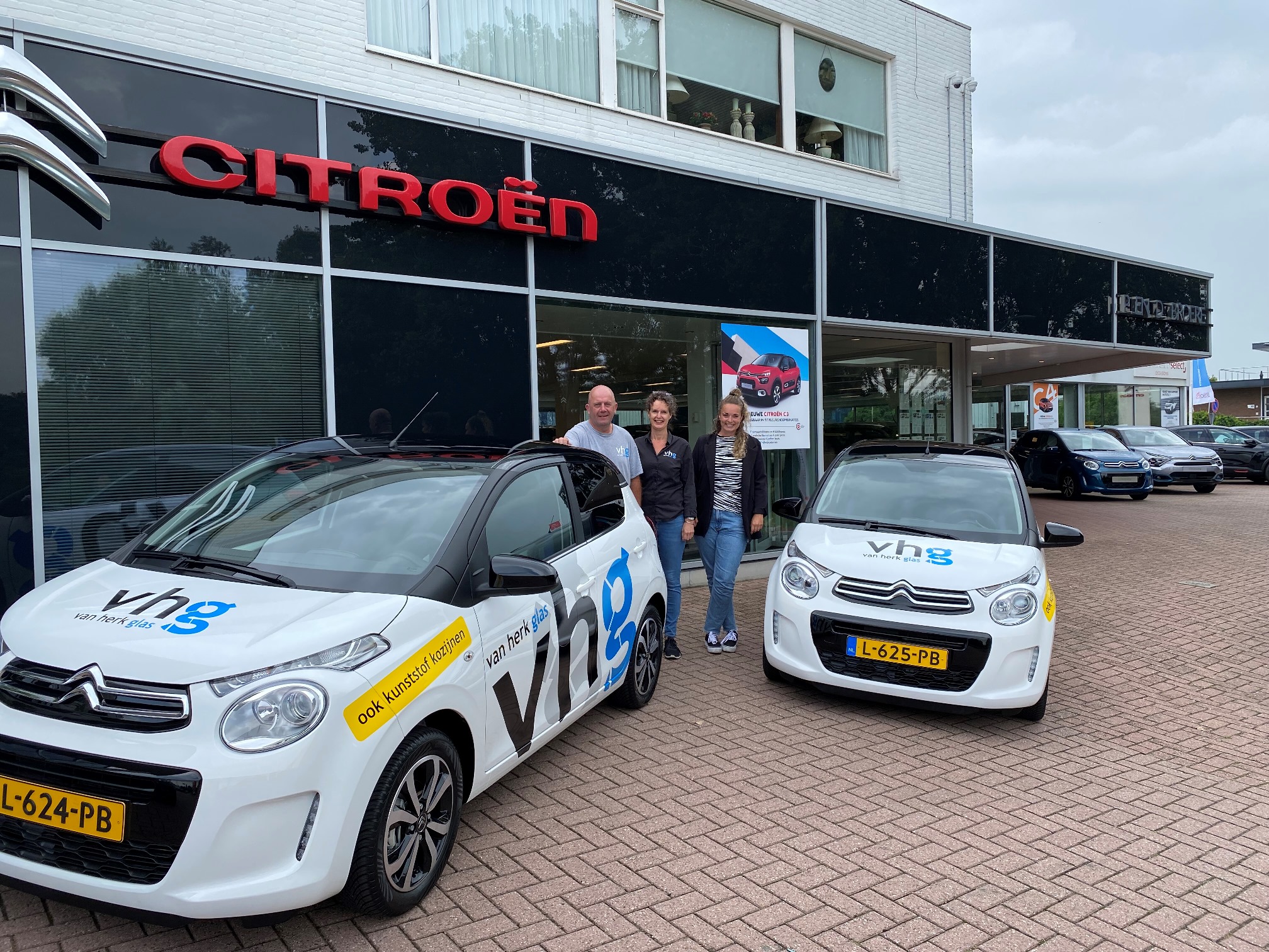 Citroën C1 Van Herk glas