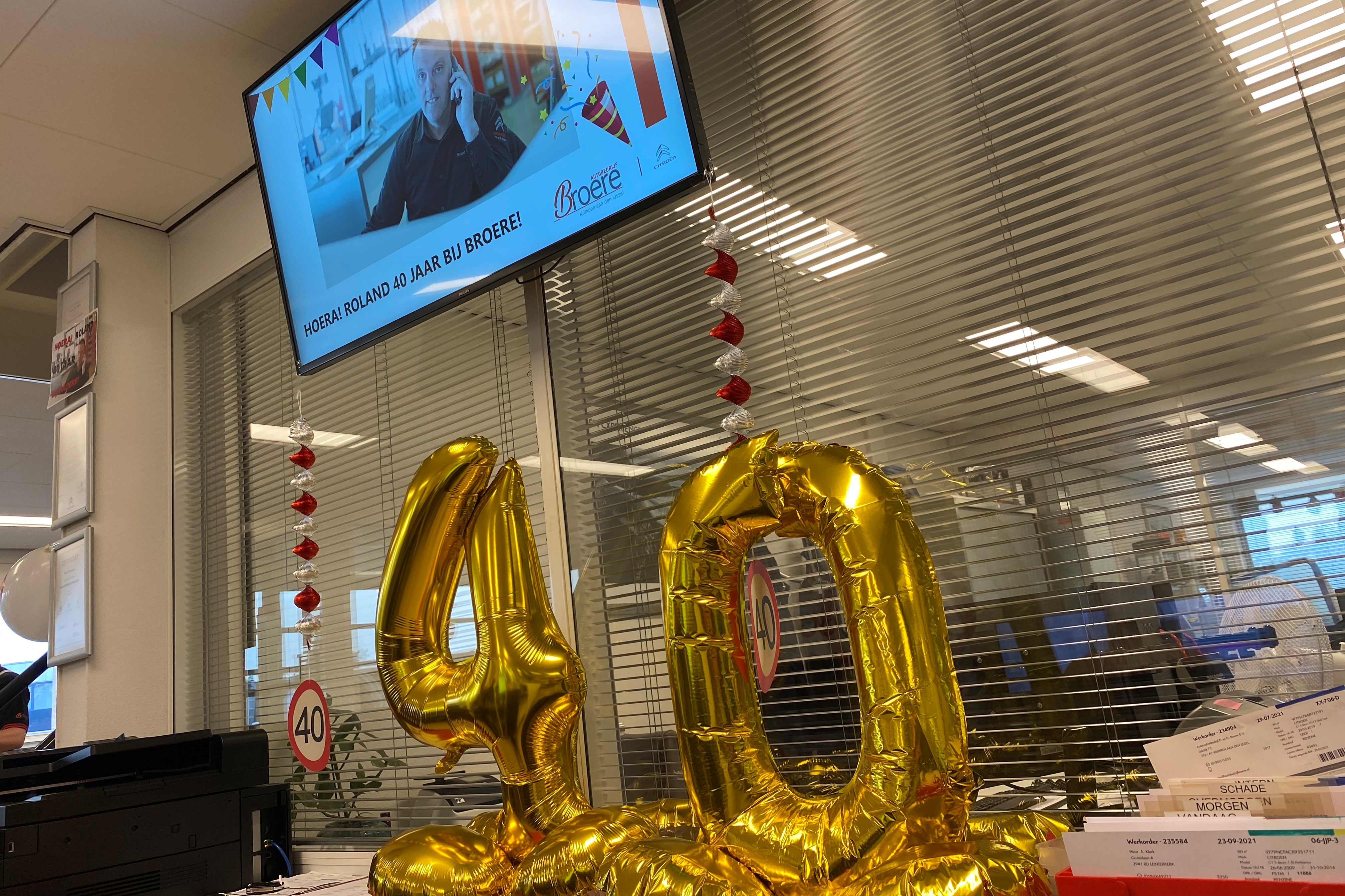 Roland 40 jaar bij Broere