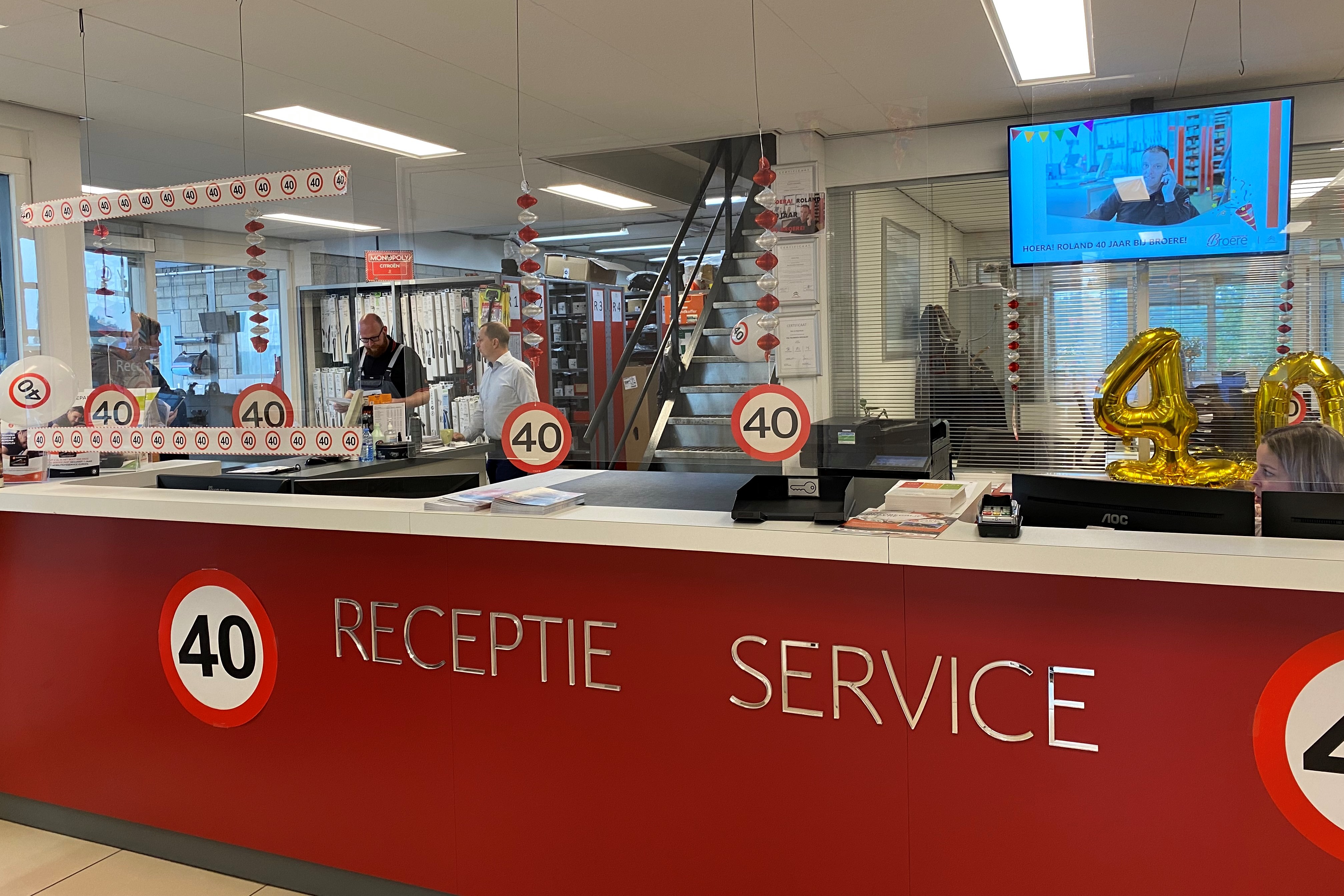 Roland 40 jaar bij Broere