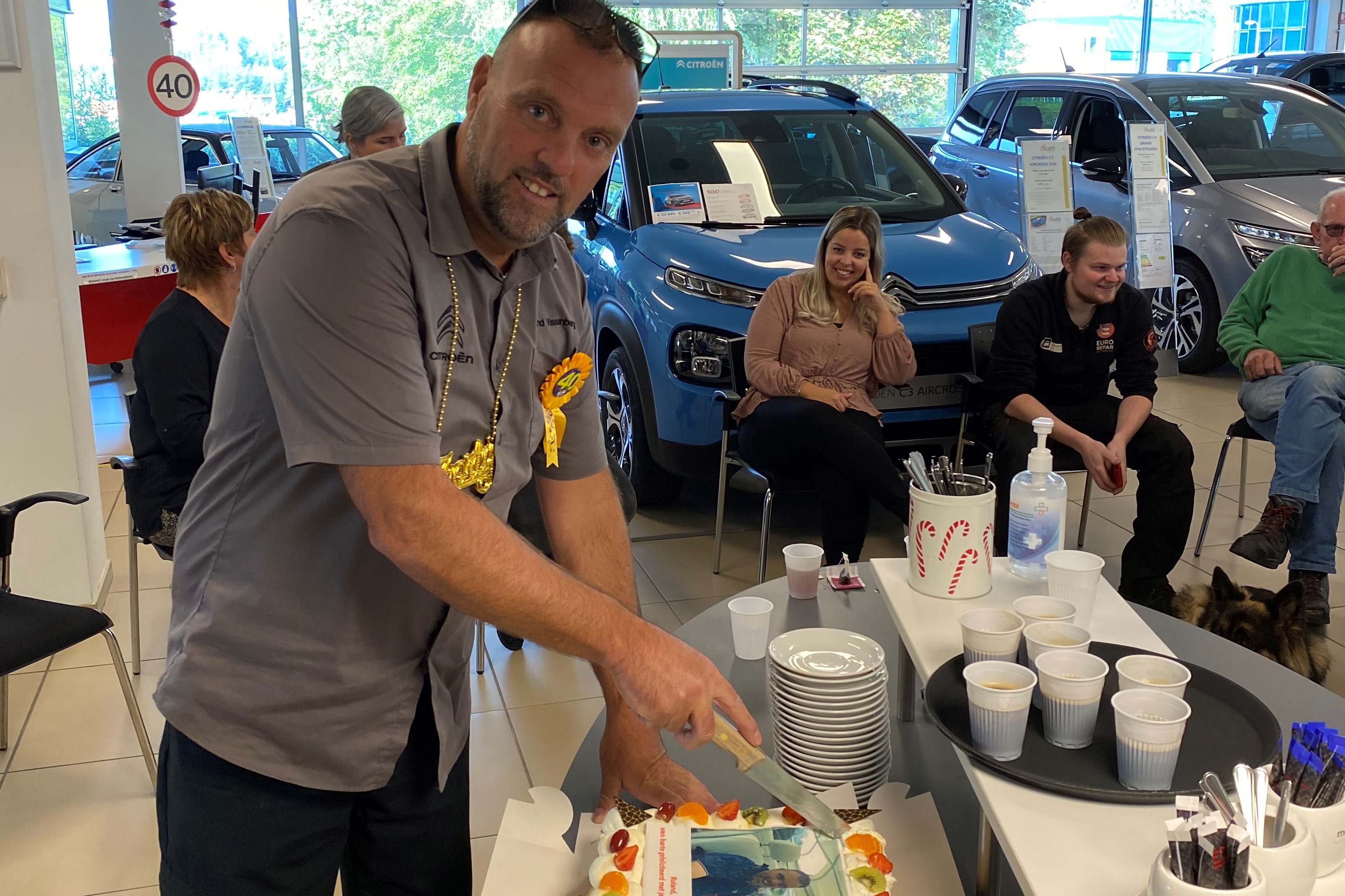 Roland 40 jaar bij Broere