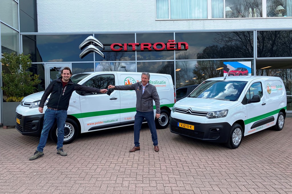 Polderrealisatie groenprojecten Berlingo en Jumpy