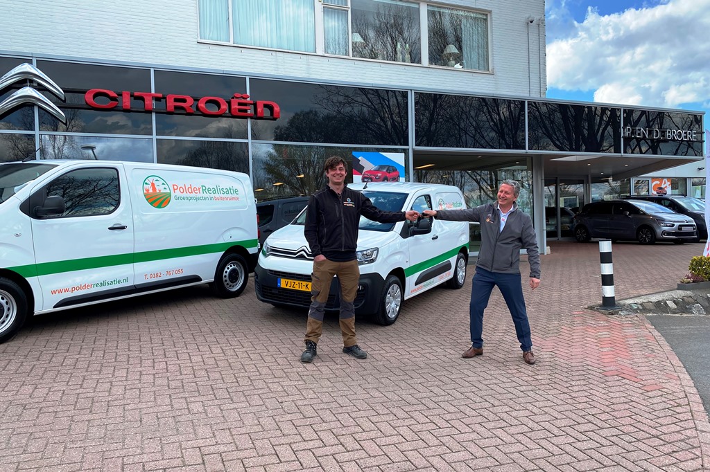 Polderrealisatie groenprojecten Berlingo en Jumpy