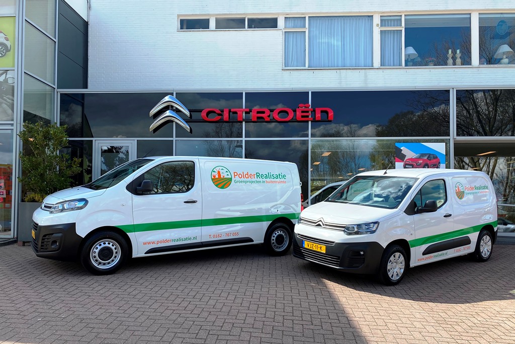 Polderrealisatie groenprojecten Berlingo en Jumpy