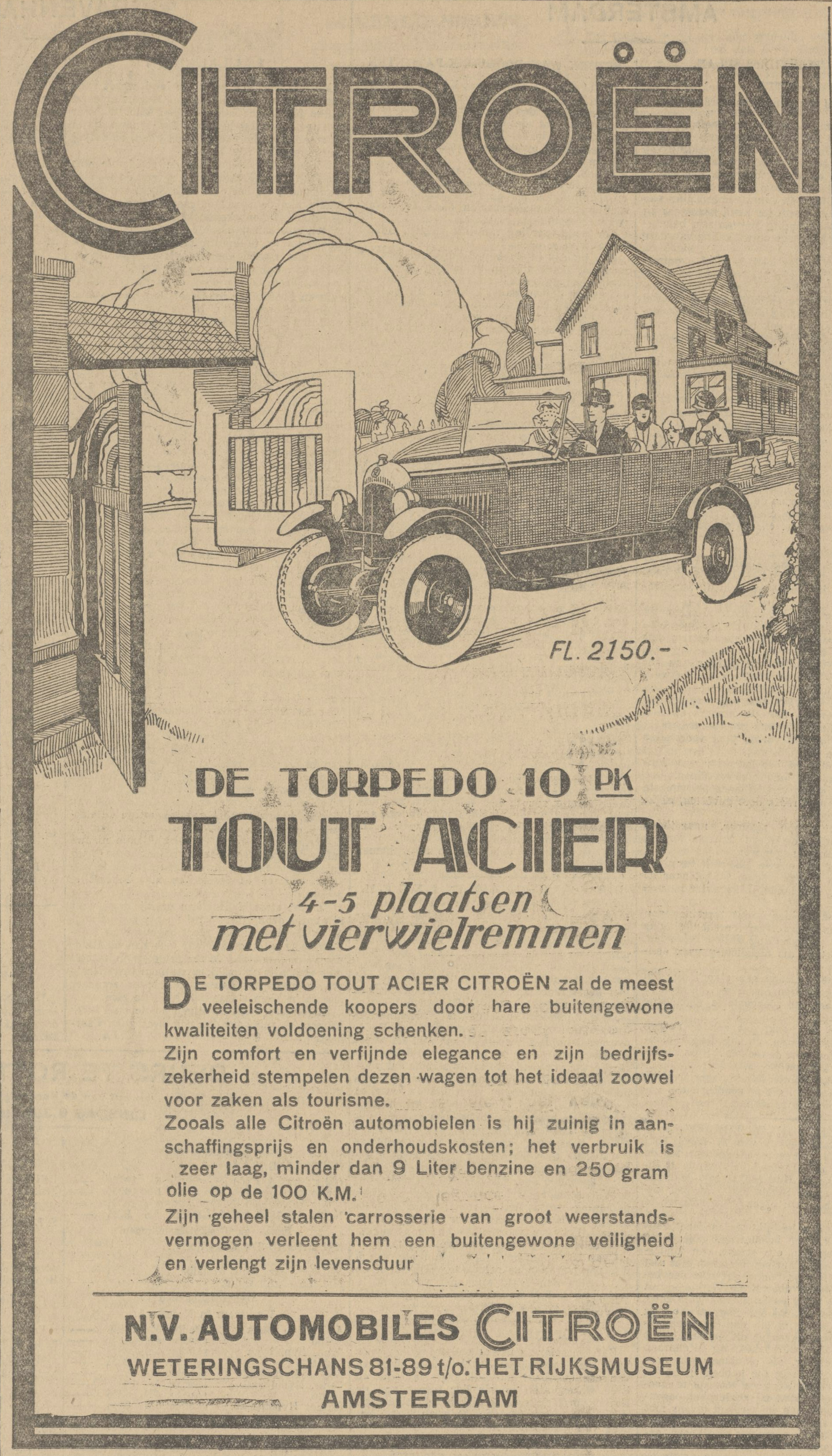 Advertentie Citroën