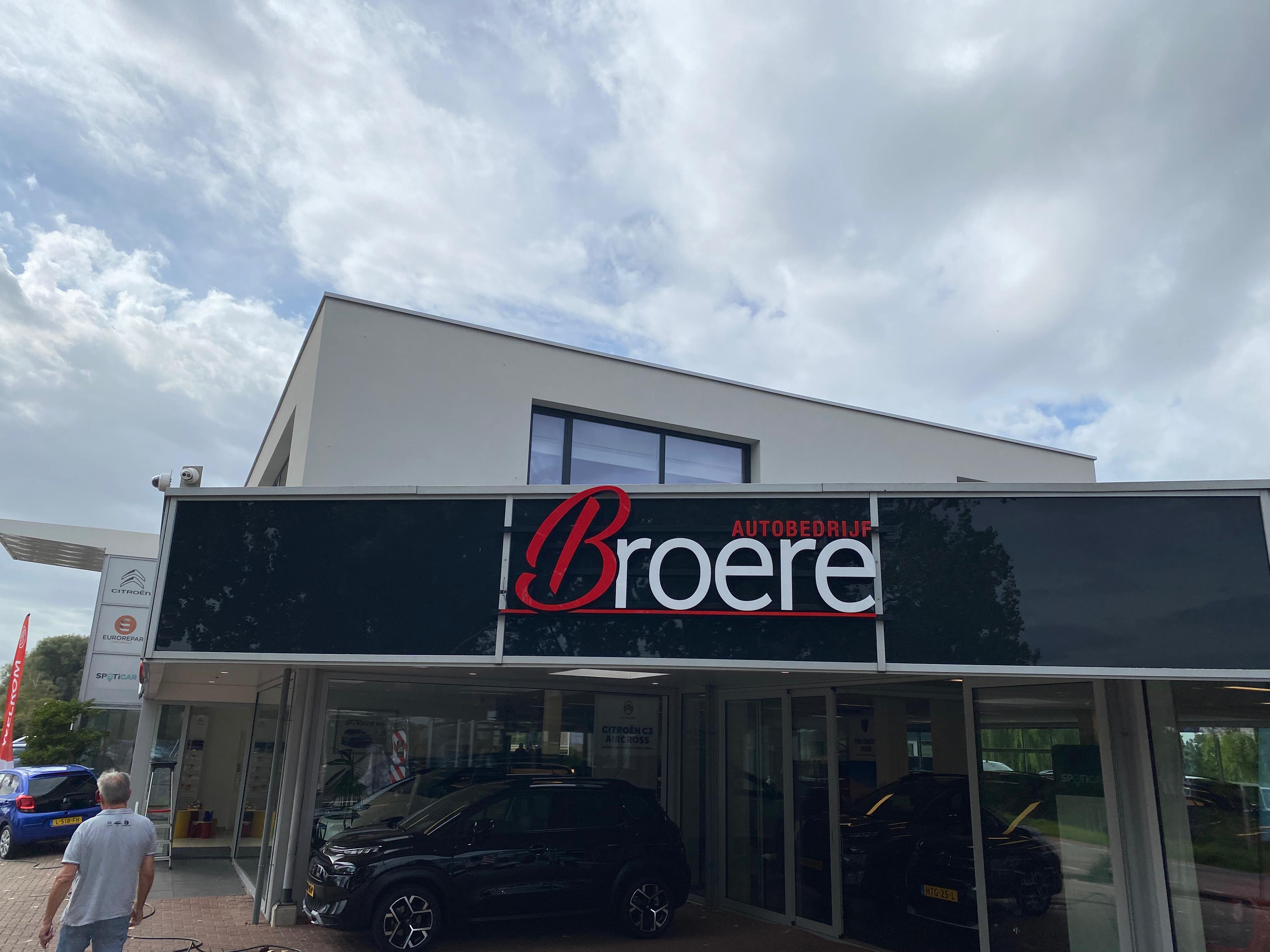 Signing Autobedrijf Broere