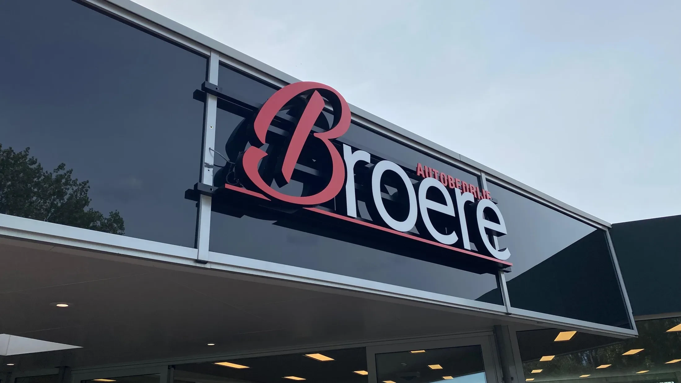 Signing Autobedrijf Broere