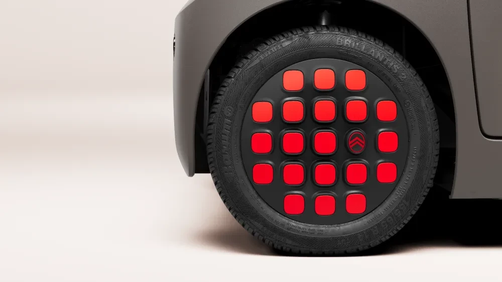 Citroën Ami Spicy rood wieldop