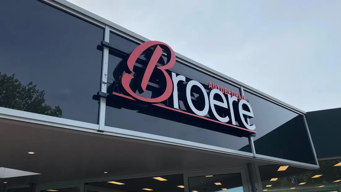Signing Autobedrijf Broere